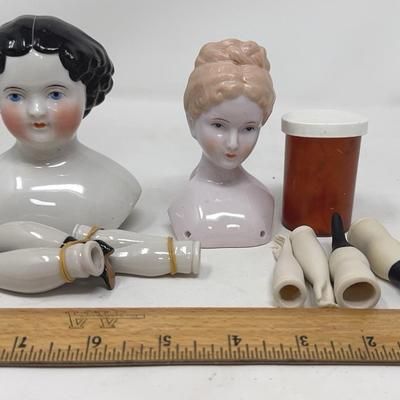 Doll Heads With Limbs 