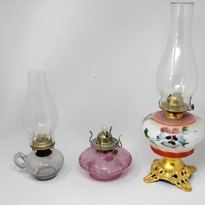 Vintage Oil Lamps 