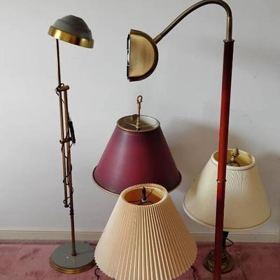 Quadruple Vintage Lamps 