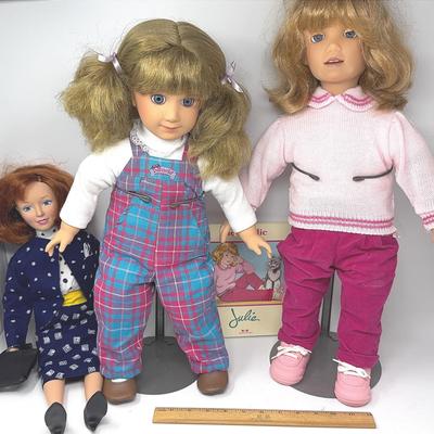 Pamela, Julie And Mom Dolls