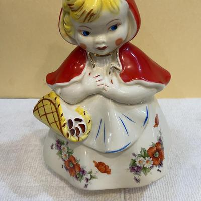 967 Hull Wane Little Red Riding Hood Cookie Jar