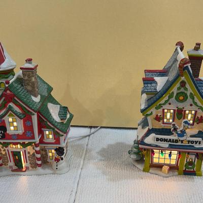 Disney Themed Christmas Village From Deparment 56