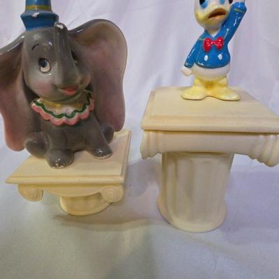 Dumbo And Donald Duck Figures From Japan