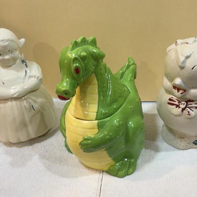 3 Unique Cookie Jars