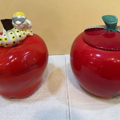 Apple Cookie Jars