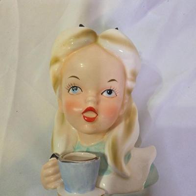 Disney Alice In Wonderland Head Vase