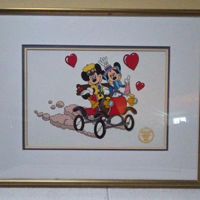Disney Limited Edition Serigraph Cel