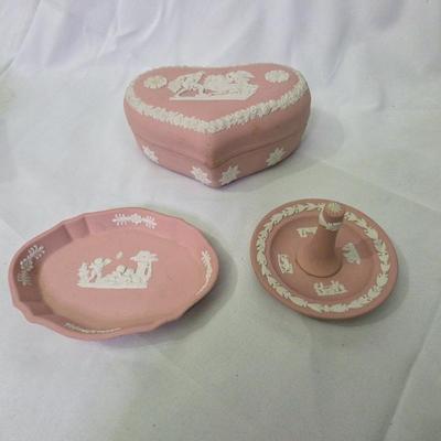 Wedgwood 3 Peice Jewlery Trinkets Set