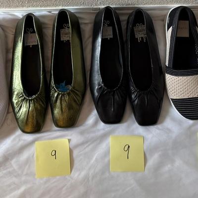 Lot Of 6 Womens Brand New Shoes US Sizes 9M + 9Wide 