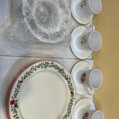 Plates, Saucers, Cups And More