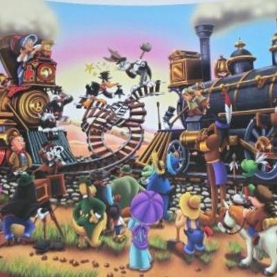 Warner Brothers "Train Wreck"