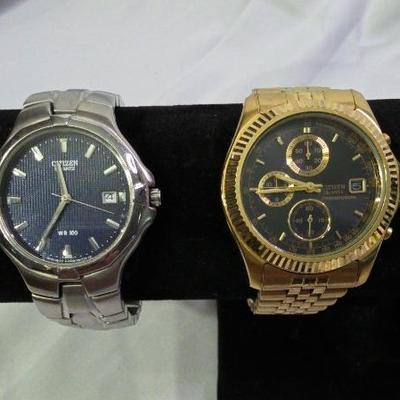 2 Citizen Quartz Watches 