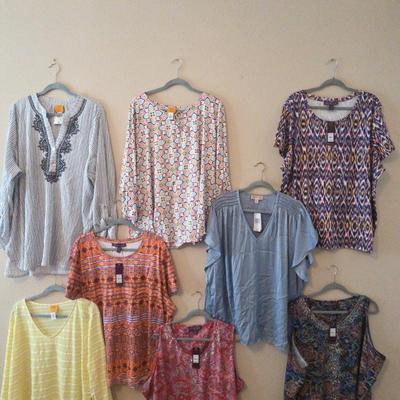 7 Mix Women's Blouses 