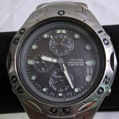 Citizen Solar Sports Chrono / Alarm
