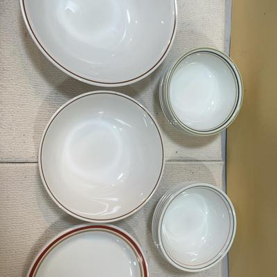 Corelle Bowls And Plates