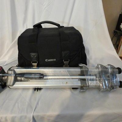 Camera Bag And Tripod
