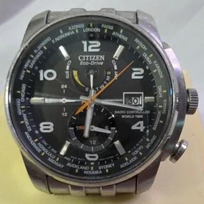Citizen Men's Eco-Drive Raduo Controlled World Time