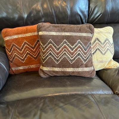 Turkish rug pillows