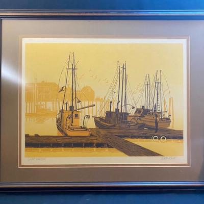 Walter Butts "Quiet Harbor"