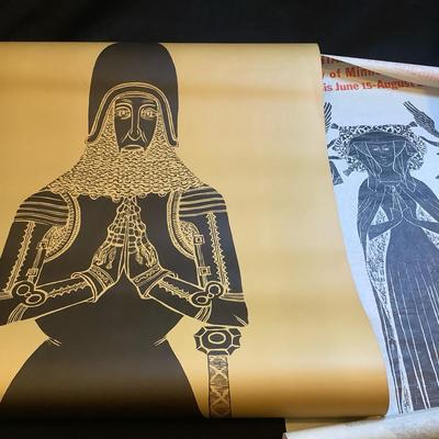 St. Francis & Brass Rubbing Exhibit Flyer 