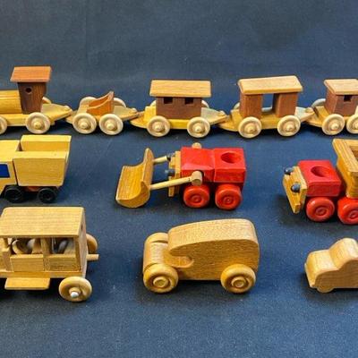 Wooden Toy Cars