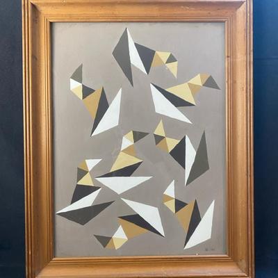 Abstract Signed by Artist 