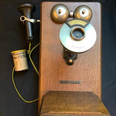 Stromberg Carlson Telephone Original Phone at Noel Towers General Store, Morton, WA 