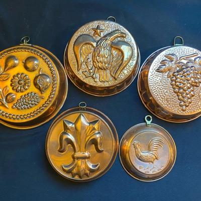 Copper Molds - Grapes, Eagle, Other