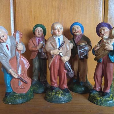Band Figurines Made in Italy (Neopolitan?)