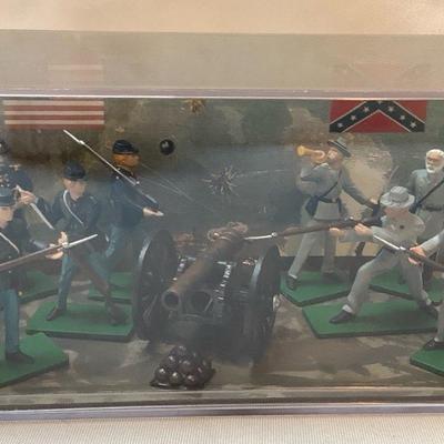 Miniature Civil War Diorama
