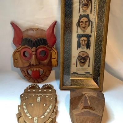 Korean Hahoe Masks & Others 
