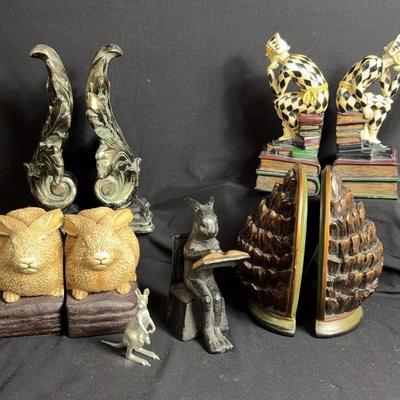 Assorted Fun Bookends 