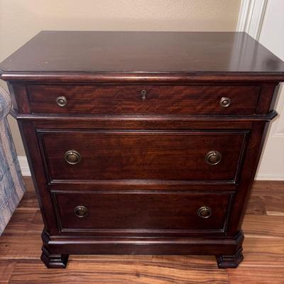 Cherry Wood Nightstand 