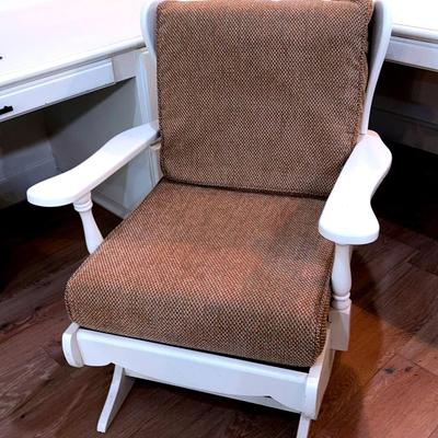 White Wood Rocking Chair -2nd Floor