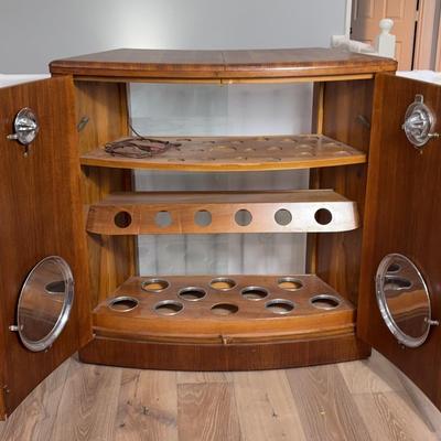 Turnidge Teak Rolling Bar 2nd Floor