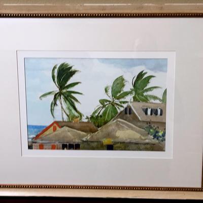 Hurricane, Bahamas Paintings 