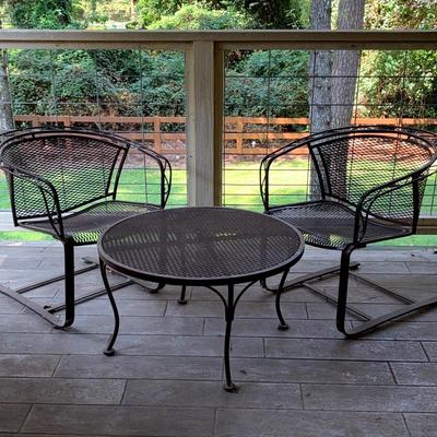 Wrought Iron Table And Chairs -2nd Floor 