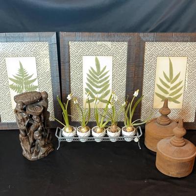 African Carved Wood and Decorations 