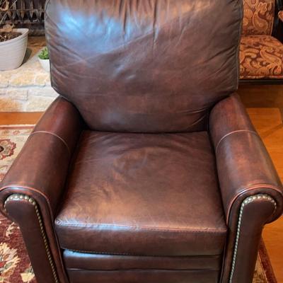 Brandington Young Manual Leather Recliner Chair