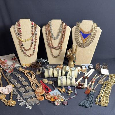 Costume Jewelry And Assorted Watches 
