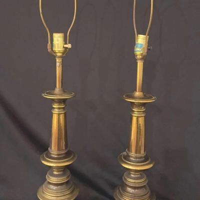 Brass Table Lamps/SECOND FLOOR 