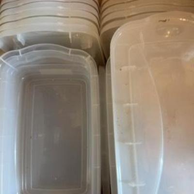 Rubbermaid 14 Plastic Shoe Boxes 