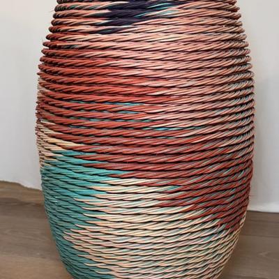 Woven Hopi Maiden Basket by Herman Guetersloh -2nd Floor 