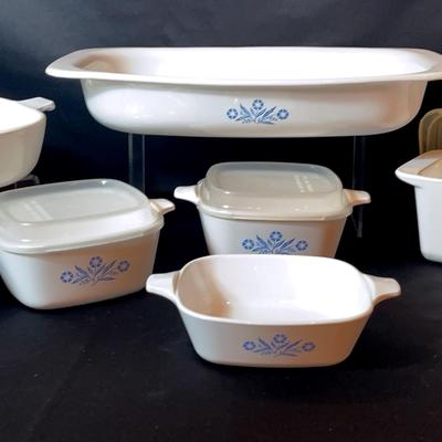 Corningware Cornflower Collection (11)
