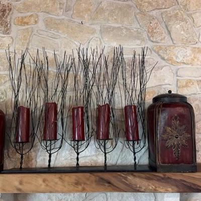 Burgundy Decor