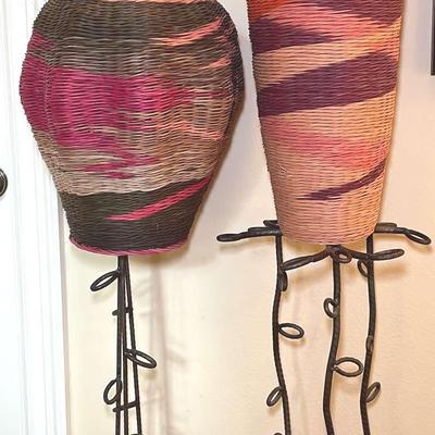Woven Baskets by Herman Guetersloh.