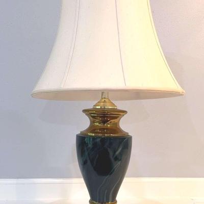 Marble And Brass Table Lamp -2nd Floor 