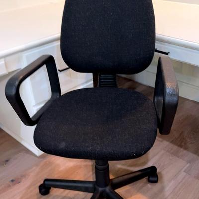 Black Fabric Office Chair -2nd Floor