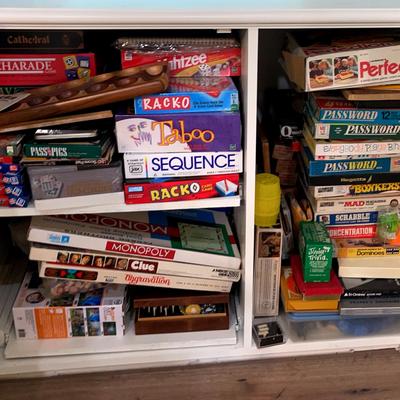 Assorted board games