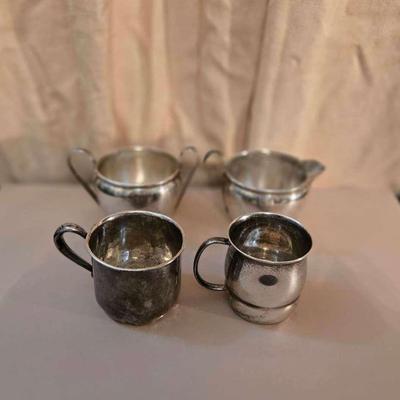 Various Sterling Silver cups